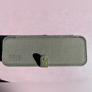 BEIS Olive Canvas Jewelry Case